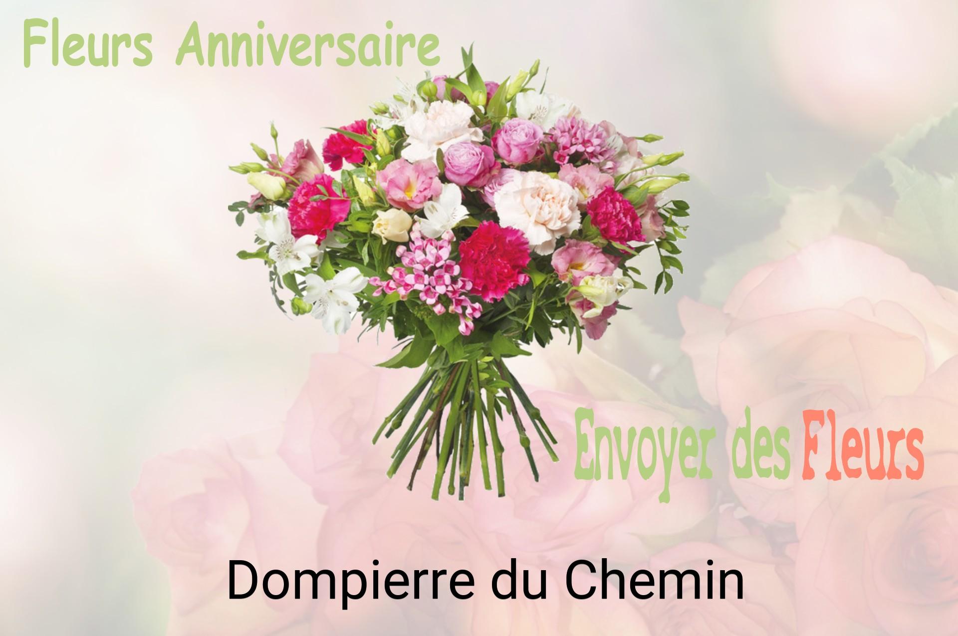 Bouquet de fleurs d’anniversaire livré à Dompierre-du-Chemin